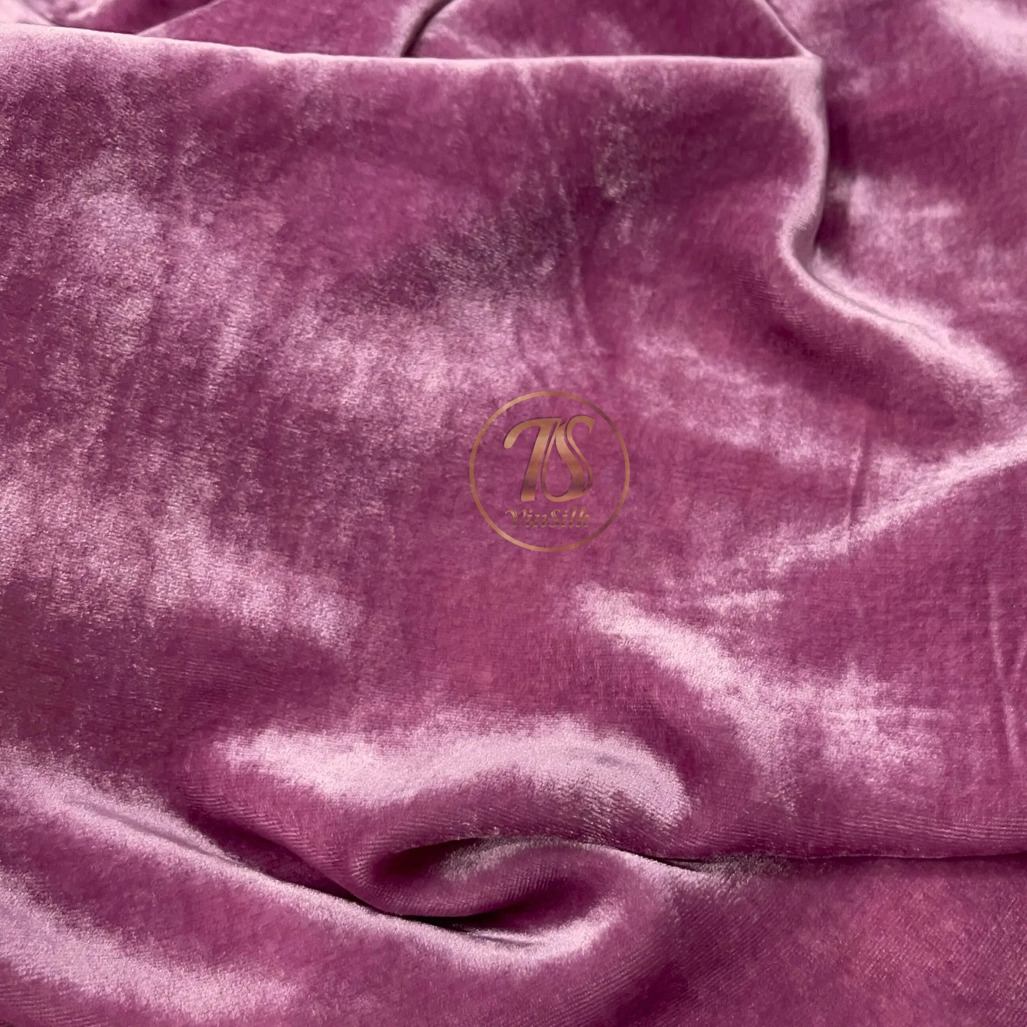 100% MULBERRY SILK VELVET fabric by the yard - Luxury Silk Velvet for Dress, Skirt, High End Garment - Silk apparel fabric - Pink silk velvet - Silk for clothes