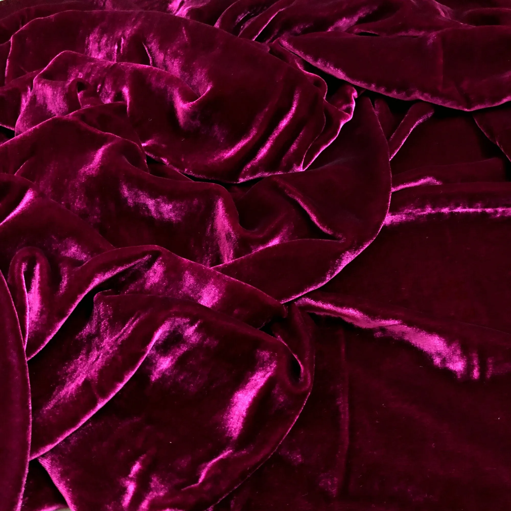 100% Pure Mulberry Silk Velvet Fabric by the yard – Luxury Silk Velvet for Dress, Skirt, High End Garment – Gift for women – Silk for sewing