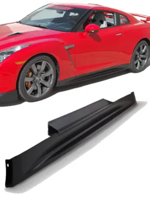 2009-2015 Nissan GT-R [R35] Aero Side Skirts (Urethane) - GTRKB12829