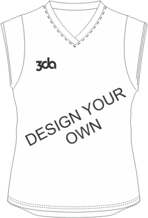 3DA Sublimated Womens Hockey Shirts