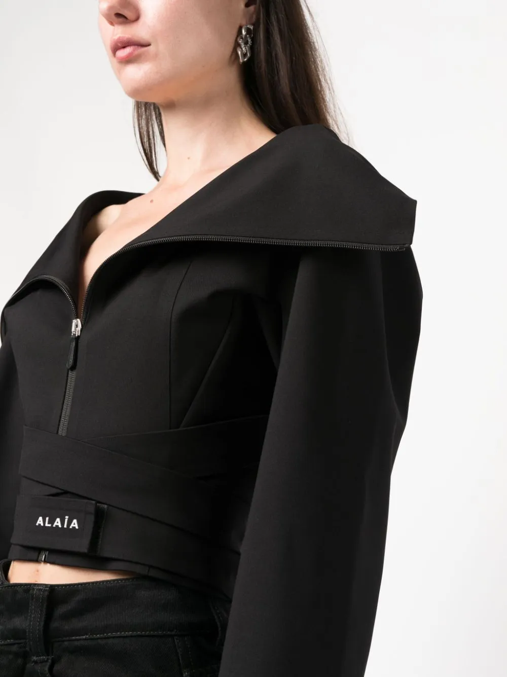 Alaia Jackets Black