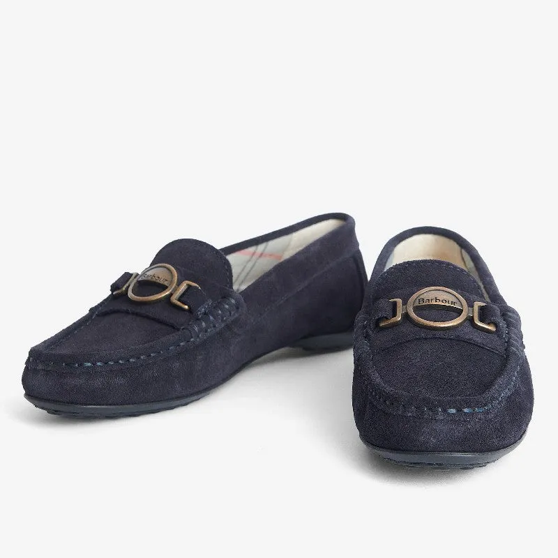 Barbour Anika Ladies Driving Shoe - Navy