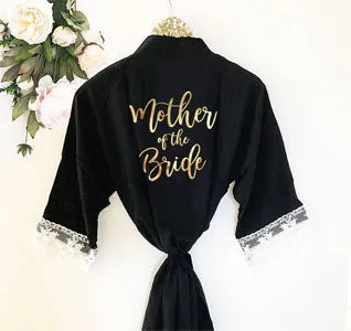 Bridal Party Cotton Lace Robes