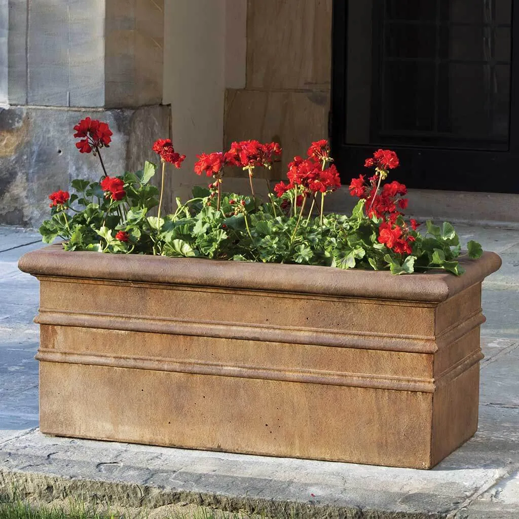 Campania International Classic Rolled Rim Window Box