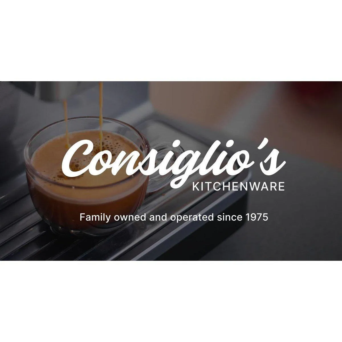 Consiglio's Premium Moka 3 Cup Espresso Maker