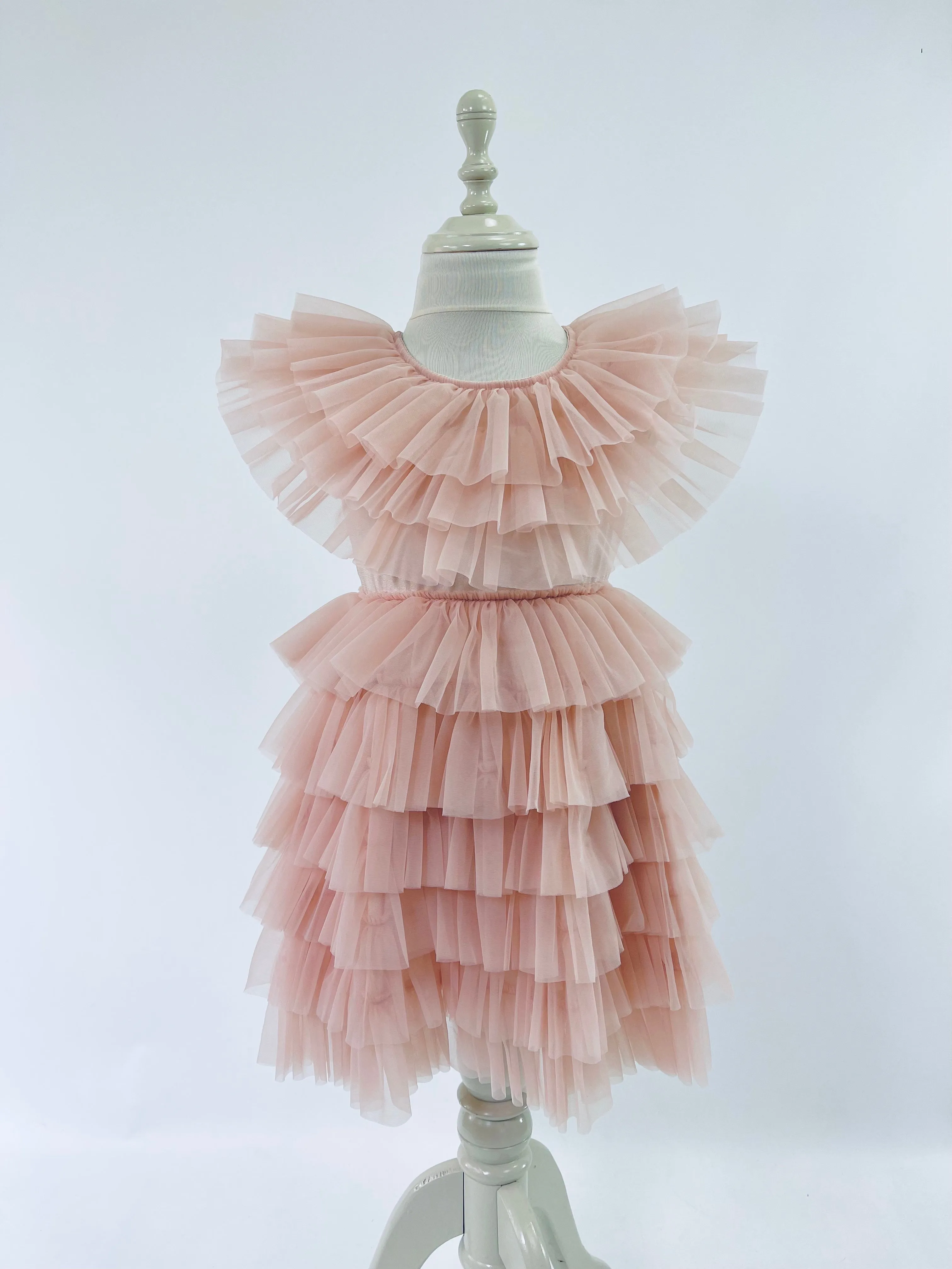 DOLLY DELICIOUS CAKE DRESS ballet pink