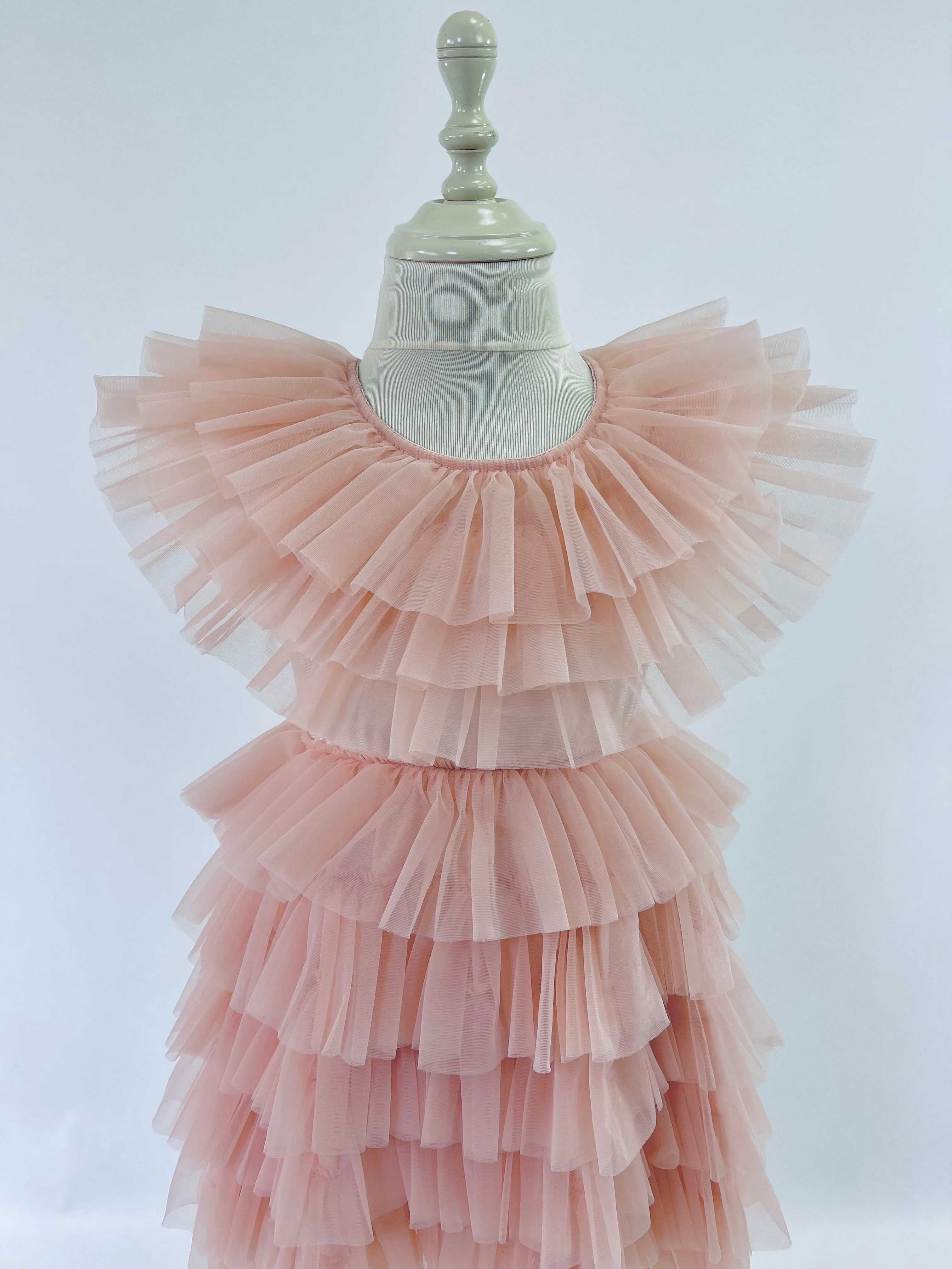 DOLLY DELICIOUS CAKE DRESS ballet pink