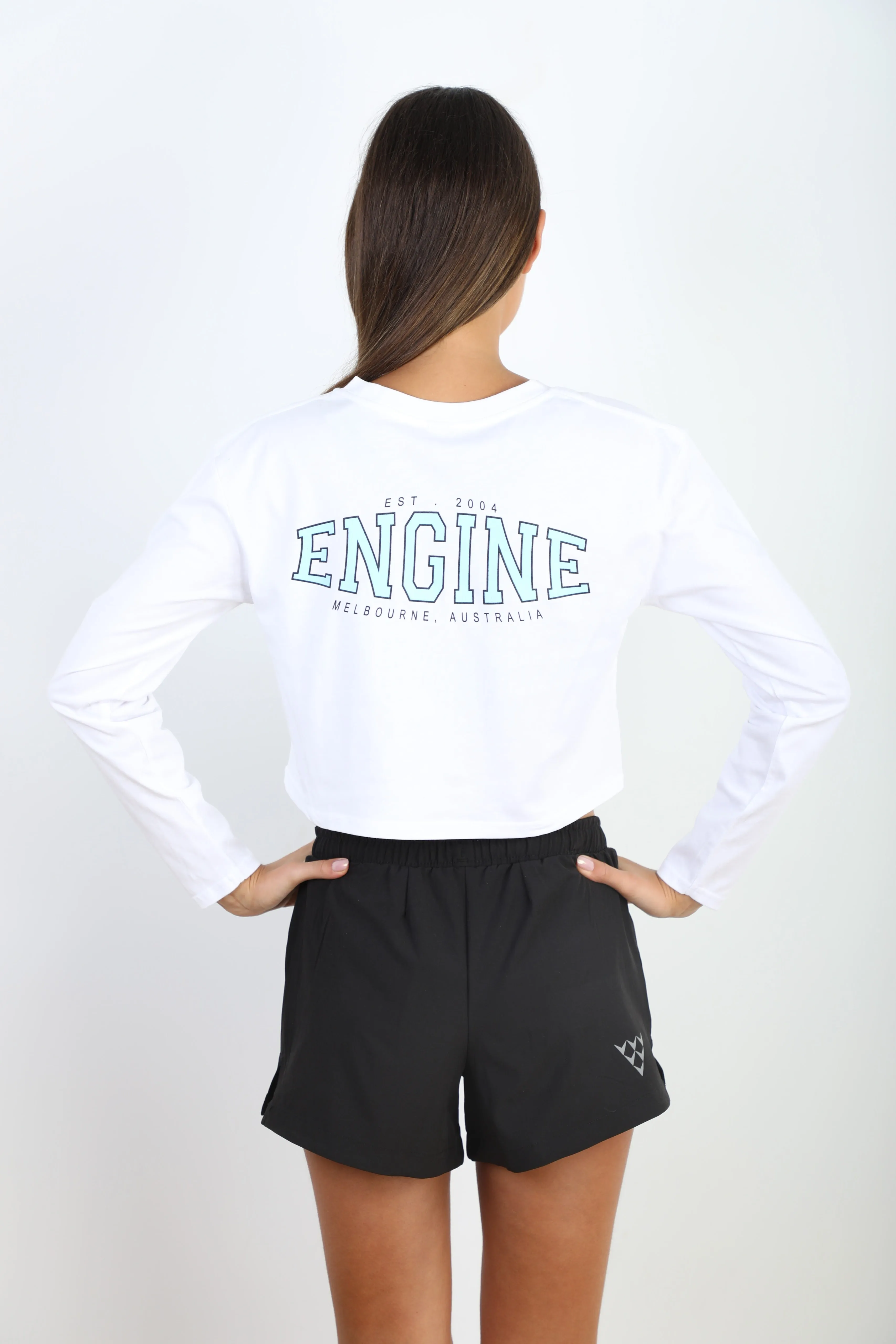 Engine Est Cropped L/S Tee