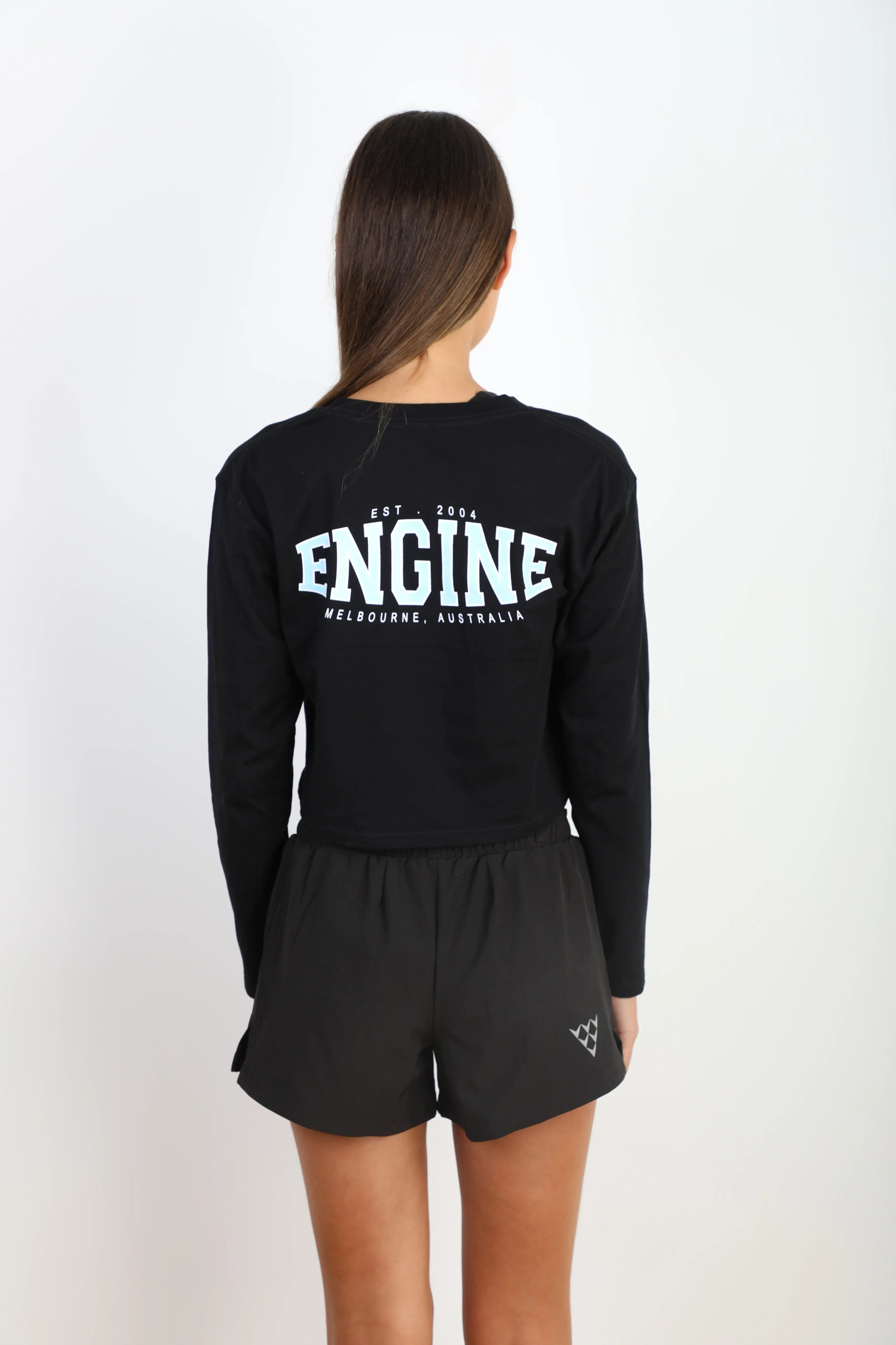 Engine Est Cropped L/S Tee