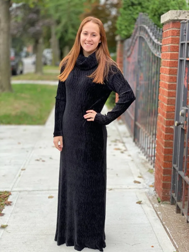 FLO Turtleneck Maxi Dress