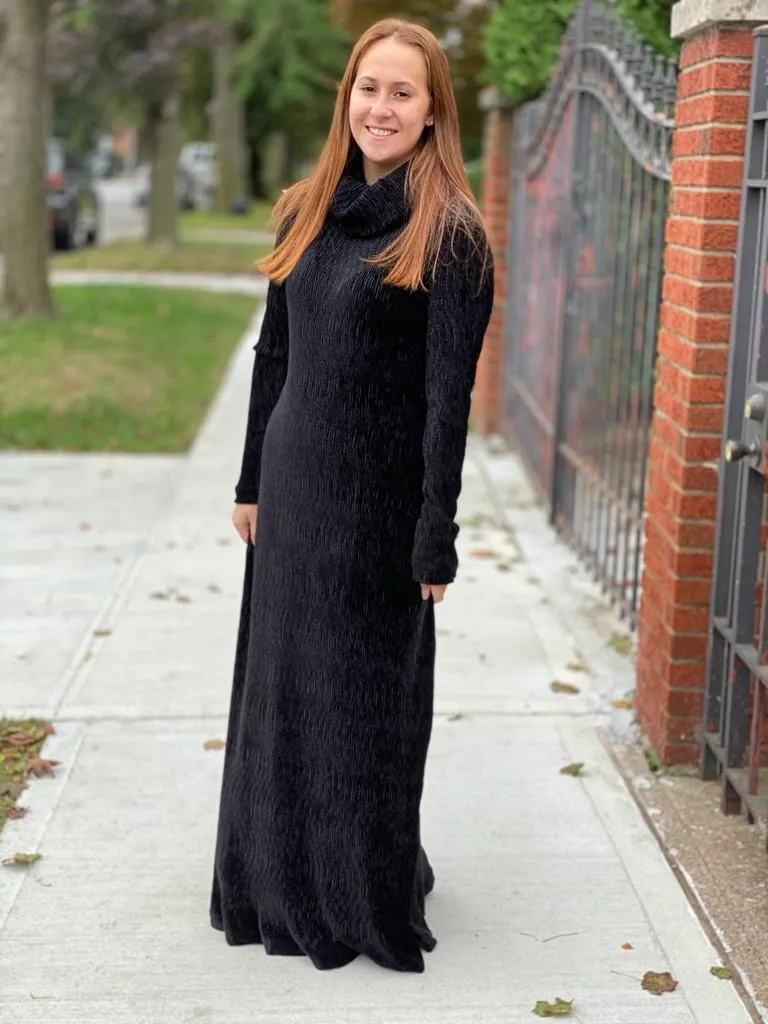 FLO Turtleneck Maxi Dress