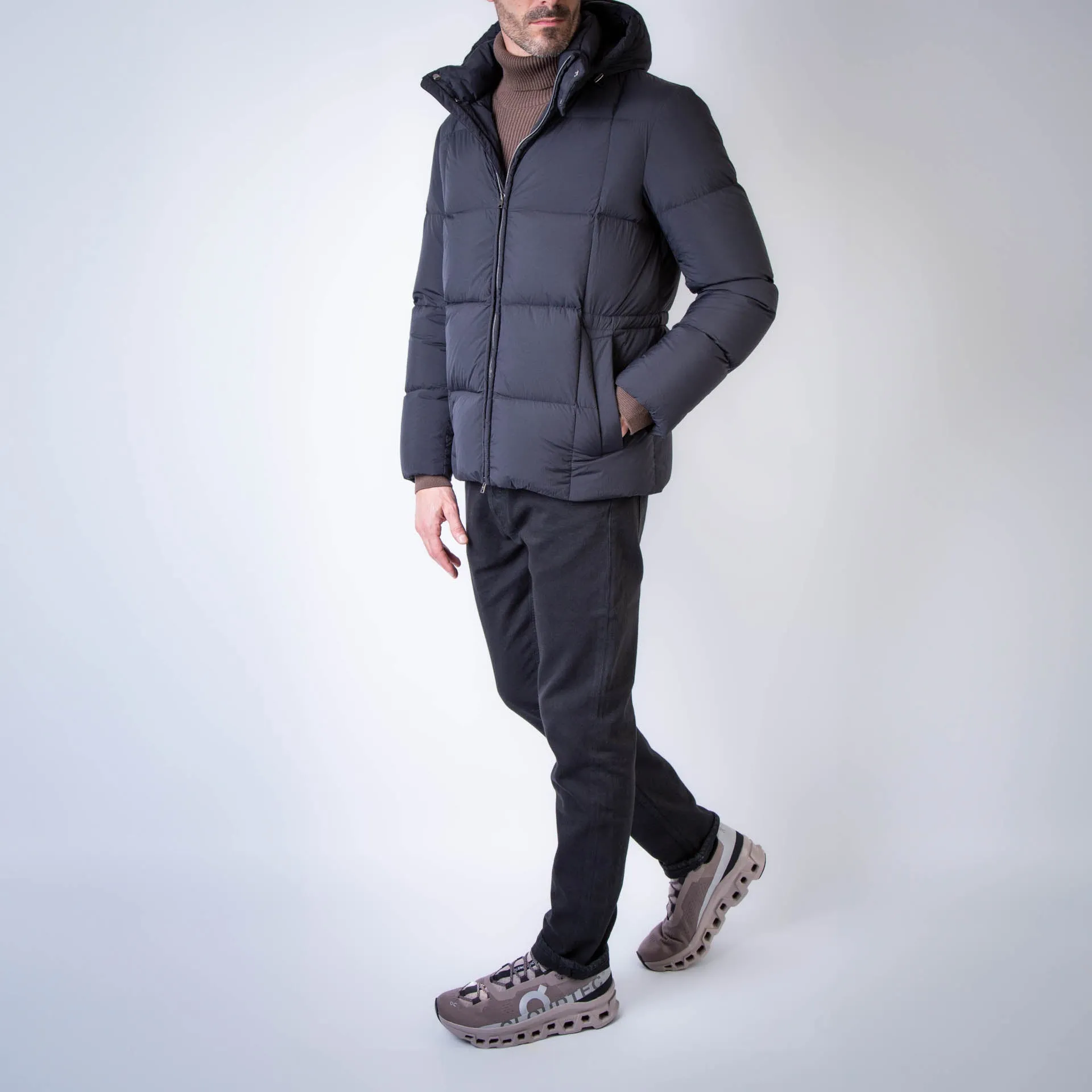 HERNO DOWN JACKET PI001195U-12648 9300 BLACK