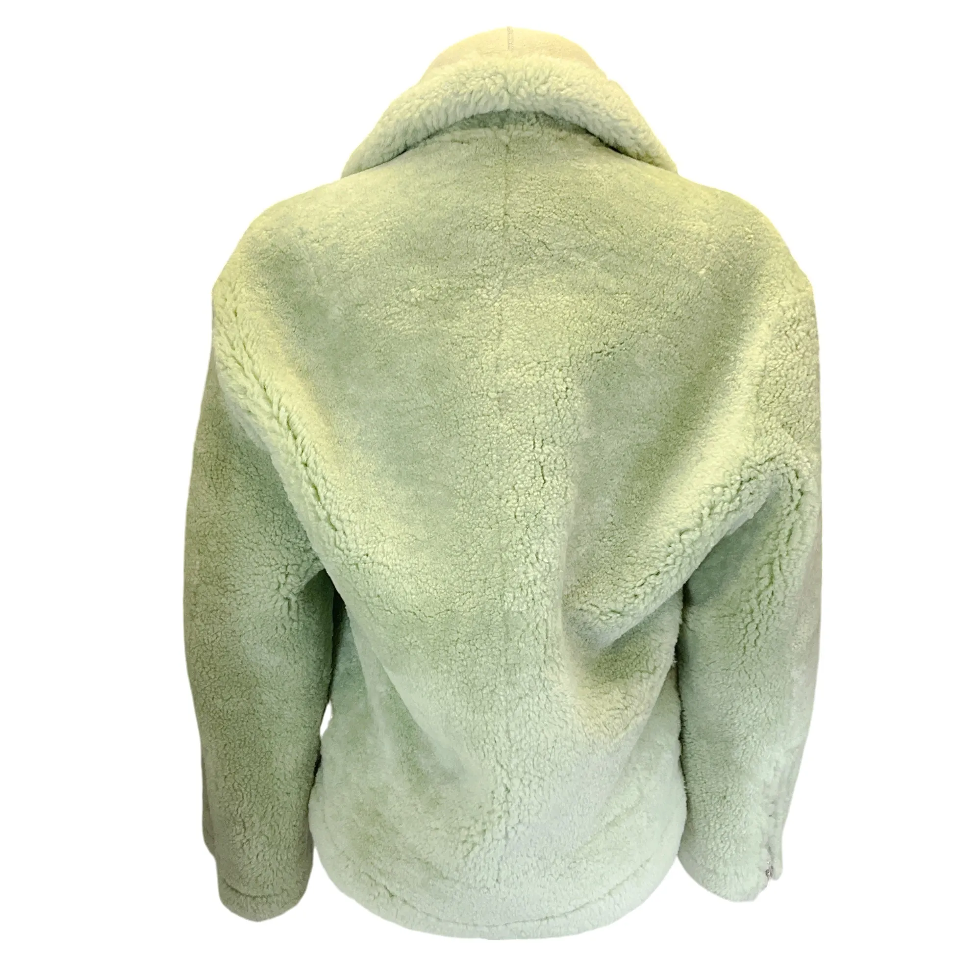 Jacquemus Le Papier Light Green Shearling Jacket