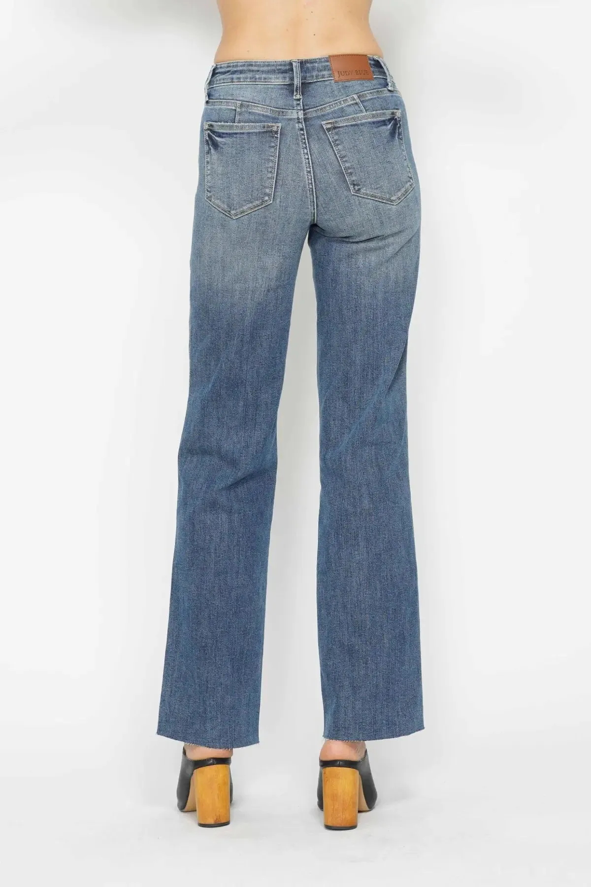 Judy Blue MR Tummy Control Vintage Straight Leg Jeans