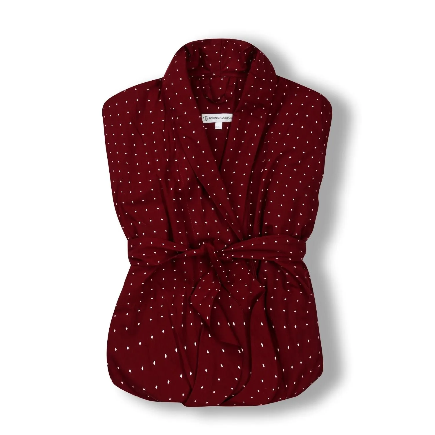 Lightweight Men's Bathrobe - Tosca Red