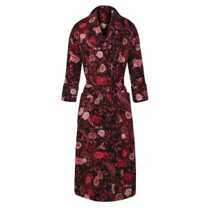 Lightweight Women's Bathrobe - Bengal Rose