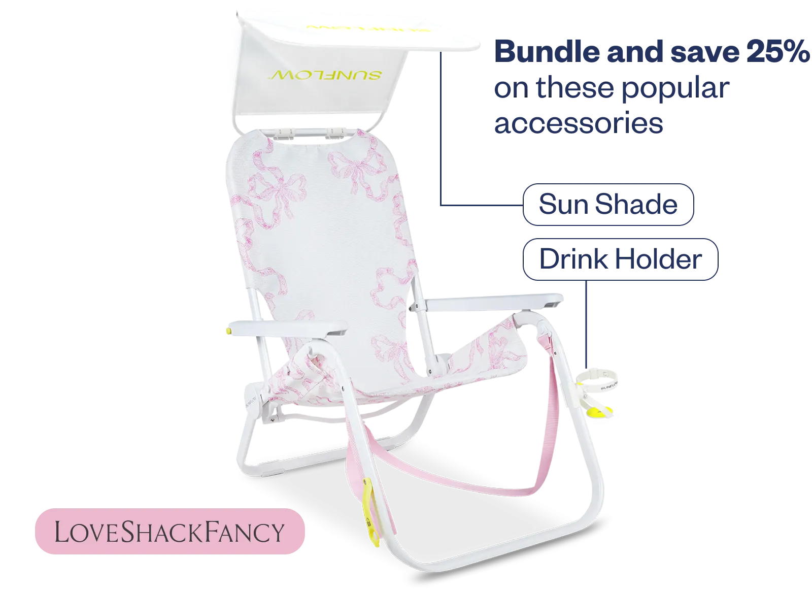 LoveShackFancy x SUNFLOW Shore Thing Chair