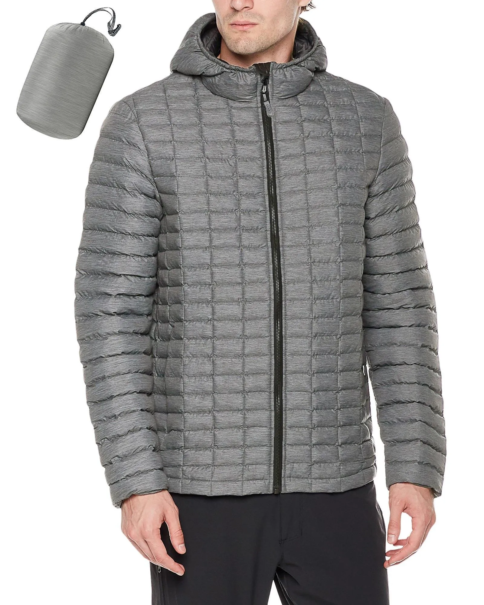 Men's Packable Thermoliter™ 3000 mm W/P Index Puffer Jacket with 5 Pockets