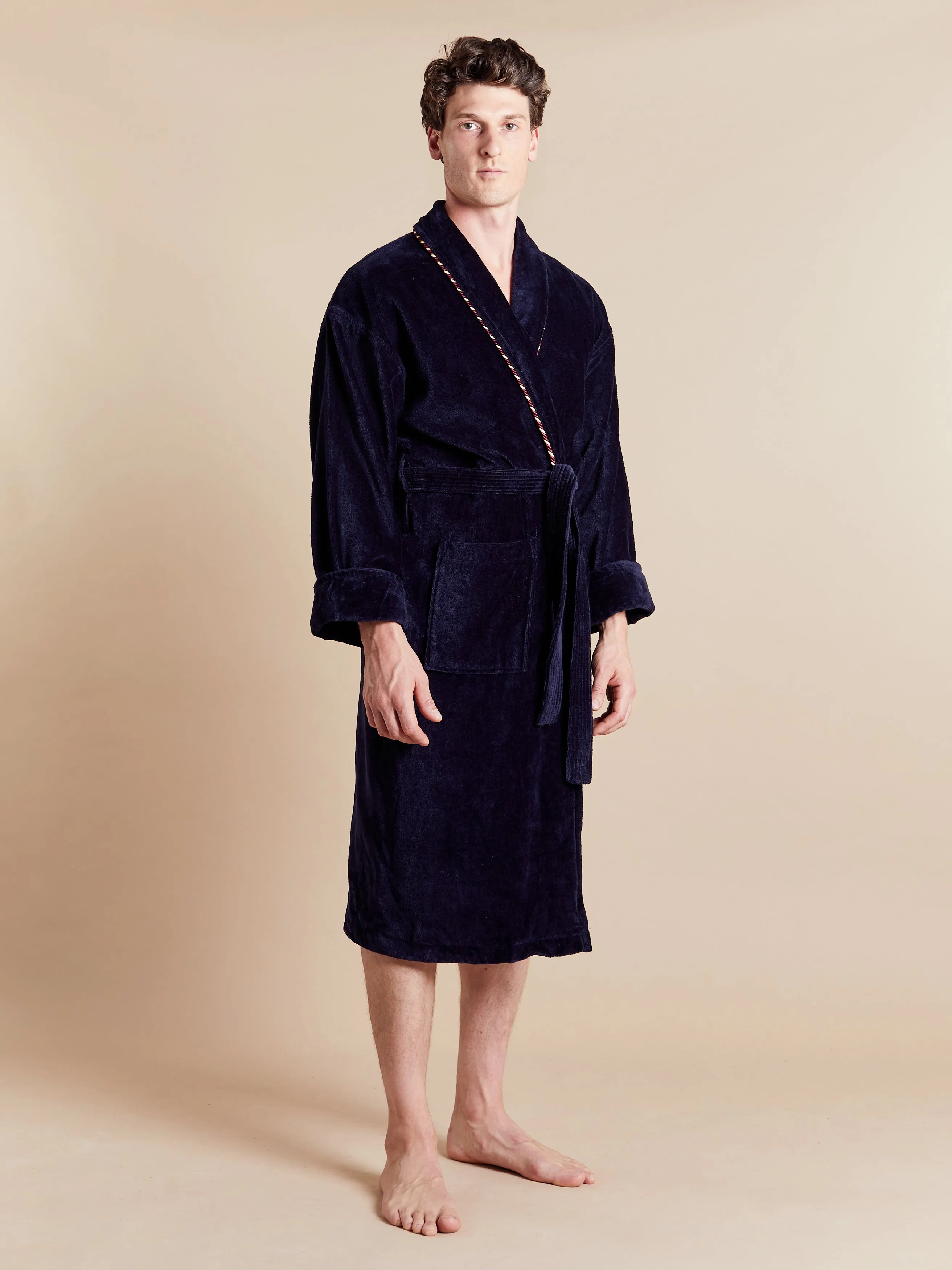 Men's Robe - Earl Navy