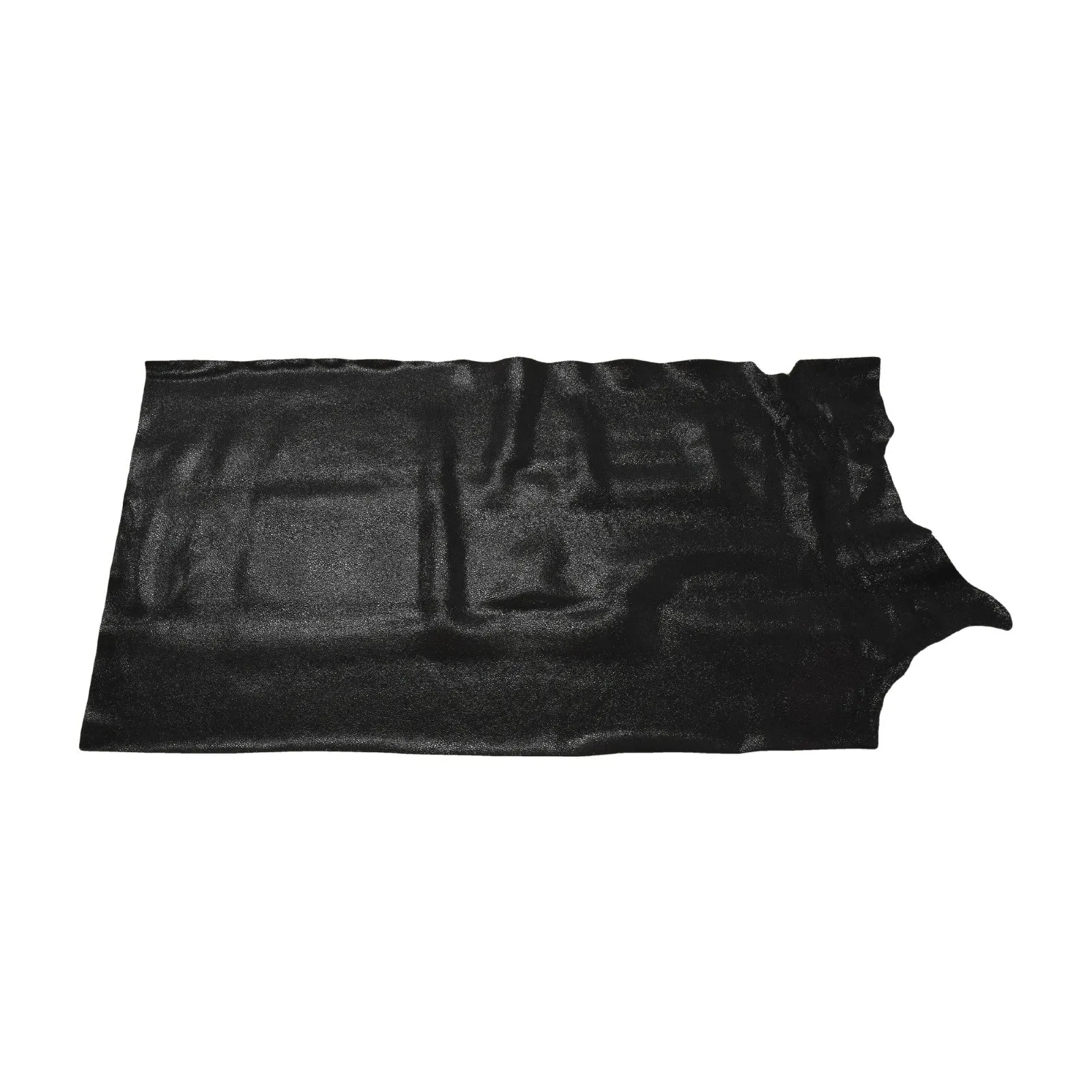 Metallic Black Sizzling Stingray 2-3 oz Cow Hides