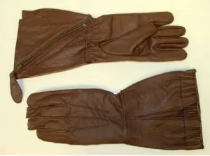 ROYAL AIR FORCE 1941 PATTERN SLANT ZIP FLYING GAUNTLETS