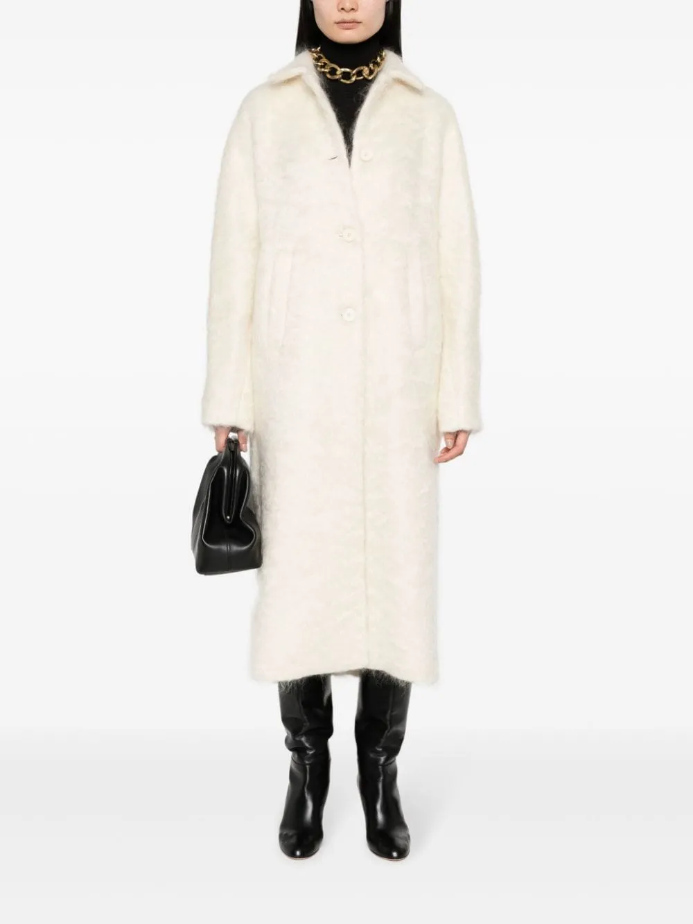 Semicouture Coats White