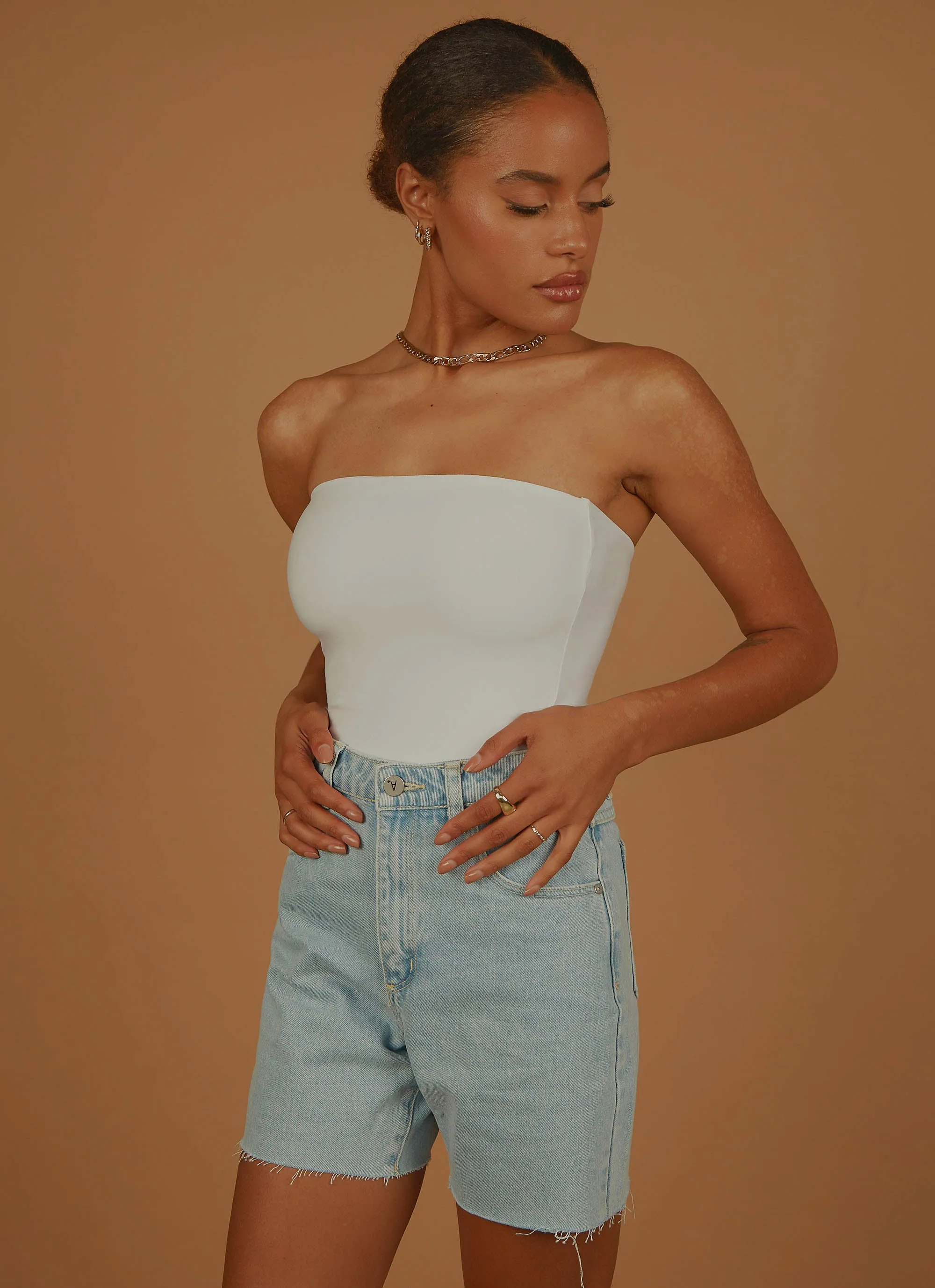 Uptown Tube Top - White