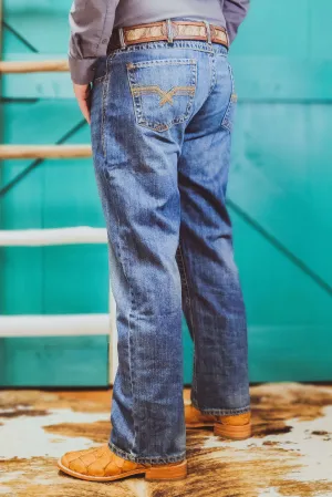 Wells Relaxed Straight Leg Jeans by Wrangler